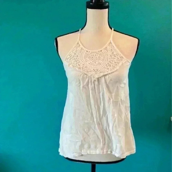 Hollister Tops - ⭐️ White hollister tank top